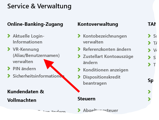 Privatkunden Volksbank Deisslingen Eg