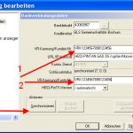 Bankverbindung bearbeiten 2