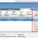 01 Menü Wiso Mein Geld Kontoadministration