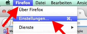 Mac Mozilla Firefox Chronik loeschen